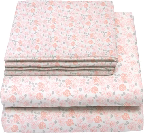 Vista 24 de Juego de sábanas tamaño individual para niños y niñas, sábanas para niños, linda sábana de cama, incluye sábana plana, ajustable y funda