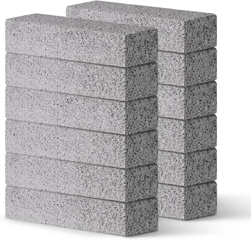 Vista 7 de Paquete de 6 piedras pómez para limpieza de inodoros, anillos de agua dura A-6