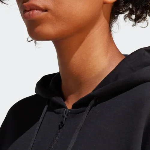 Vista 8 de adidas Sudadera con capucha Future Icon de tres rayas con cremallera completa para mujer