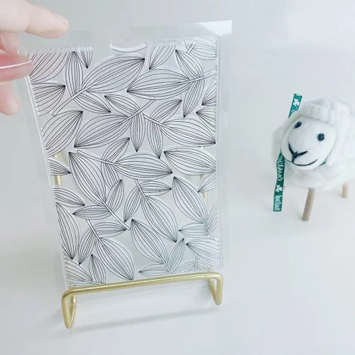 Vista 11 de Fondo de crisantemo, flores, fondo de diente de león, sellos transparentes, sello de silicona transparente, tarjetas de álbum de goma