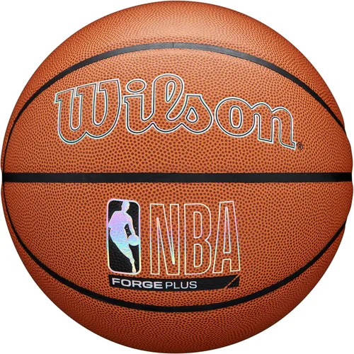 Vista 14 de Wilson NBA Forge Baloncesto para Interiores/Exteriores - Marrón, Tamaño 5-27.5