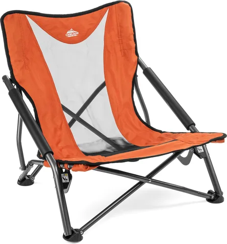 Vista 13 de Cascade Mountain Tech Silla de campamento plegable para camping, playa, picnic, barbacoas, eventos deportivos con bolsa de transporte