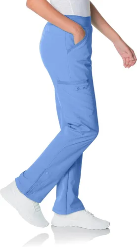 Vista 2 de Urbane Performance 9251 - Pantalones tipo cargo elásticos de ajuste a medida para mujer