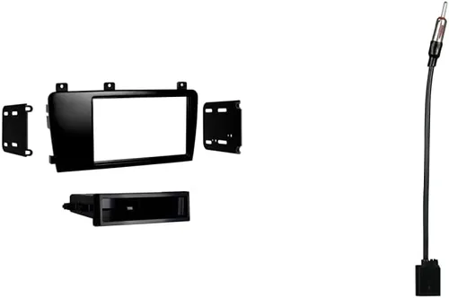 Vista 3 de Metra Electronics 99-9227 Kit de instalación DIN simple/doble para Select 2005-09 Volvo S60 y V70 (negro)