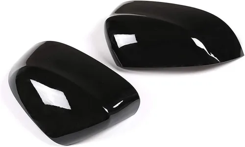 Vista 3 de Cubierta de tapa de espejo retrovisor lateral exterior ABS para BMW X5 X6 X7 F15 F16 G05 G06 G07 2014-2019 Accesorios de automóvil (negro brillante)
