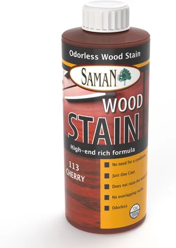 Vista 54 de SamaN Tinte interior para madera a base de agua, tinte natural para muebles, molduras, paneles de madera, gabinetes (colonial TEW-205-32, 32 oz)
