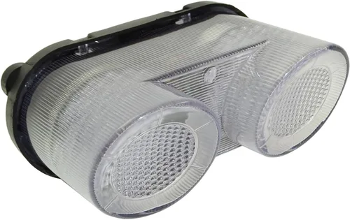 Vista 5 de E-Mark LED - Luz trasera intermitente integrada para Yamaha YZF R1 YZF-R1 2000-2001, FZ-1 FZ1 Fazer 1000 FZS 2001-2005 P/N 5JJ-84710-11-00 5JJ-8