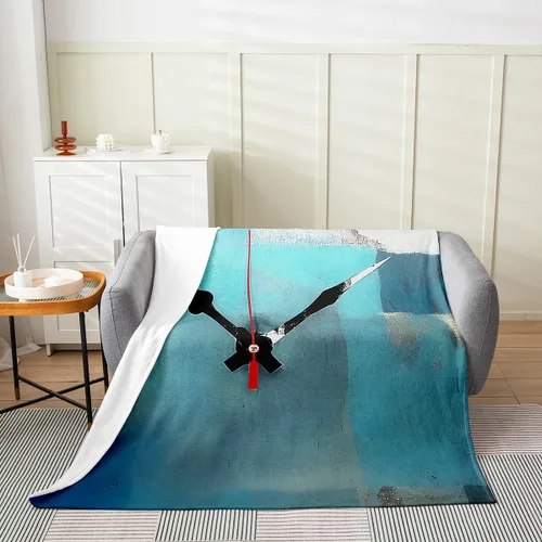 Vista 18 de Erosebridal Black Diamonds Fleece Throw Blanket 40"x50" - Ultra-Soft for Couch Sofa Bed,Glitter Sequins Diamond Flannel Blanket,Starry Sky Fuzzy
