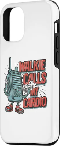 Vista 2 de iPhone 15 Walkie Calls Are My Cardio Retro Special Education Teacher Case