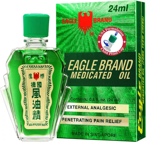 Vista 2 de Eagle Brand Aceite medicado natural, incluye 12 botellas individuales de 0.8 onzas