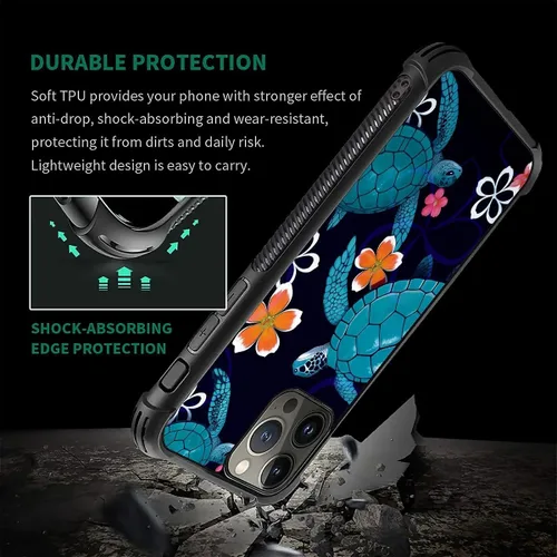 Vista 30 de Funda compatible con iPhone 15, diseño de elefantes africanos, diseño increíble a prueba de golpes, antiarañazos, carcasa trasera de policarbonato