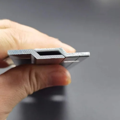 Vista 3 de Kit de accesorios para colgar fotos de tacos franceses de 12 pulgadas, clips en Z de aluminio resistentes para colgar cuadros y espejos, barra en Z