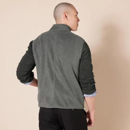 Vista 3 de Tienda Essentials Men's Full-Zip Polar Fleece Vest (Available in Big & Tall)