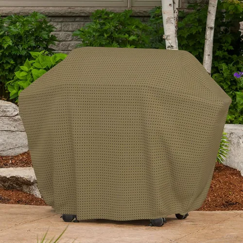 Vista 8 de Covers & all Funda para parrilla de barbacoa con elástico, 160 GSM Duro Pro tela transpirable no tejida, impermeable, resistente a los rayos UV