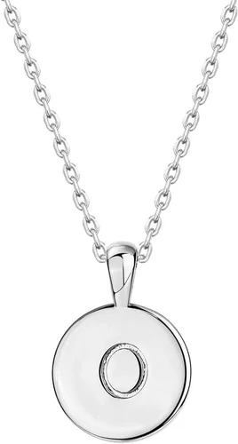 Vista 38 de PAVOI - Collar con dije de letra inicial chapado en oro de 14 quilates para mujer Collar con inicial alfabética de oro
