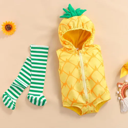 Vista 7 de Disfraz de Halloween para bebé recién nacido, con capucha, para fiesta de cumpleaños, ropa de dibujos animados