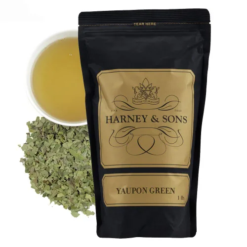 Vista 2 de Harney & Sons Té verde orgánico de hojas sueltas Bancha, 16 oz