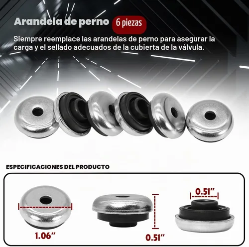 Vista 8 de Juego de juntas de tapa de válvula de motor 12030-RAA-A01,12030-PNC-000,12341-PNA-000,VS50614R, VS50627R Compatible con K20 K24 2.0L 2.4L 2003-2013