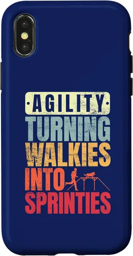 Vista 4 de iPhone 15 Dog Agility Handler - Funny Dog Sports - Dog Agility Case