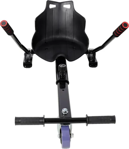 Vista 6 de Accesorio de asiento para aeropatineta de 6.5 a 10 pulgadas, kit de conversión de JULYFOX Buggy Go Kart, rueda giratoria, longitud ajustable