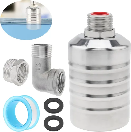 Vista 9 de Válvula de flotador 1/2 pulgada a 3/4 pulgadas NPT Auto Apagado Válvula