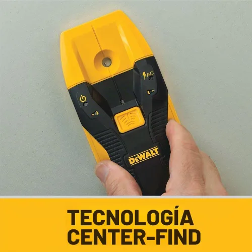 Vista 5 de DEWALT Detector de montantes, 3/4", localiza montantes de estructura de manera eficiente con flechas LED, ideal para madera y metal, pilas AAA
