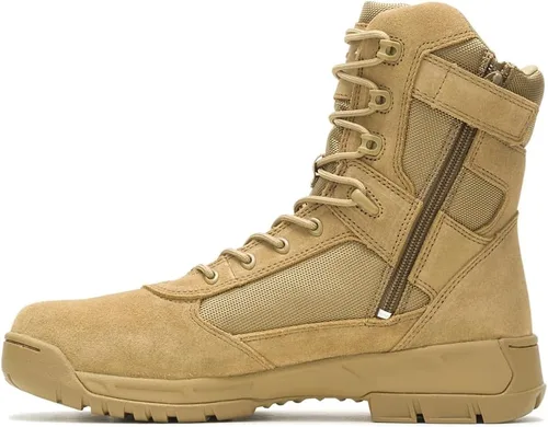 Vista 3 de Bates Botas tácticas deportivas 2 altas con cremallera militar y táctica para hombre