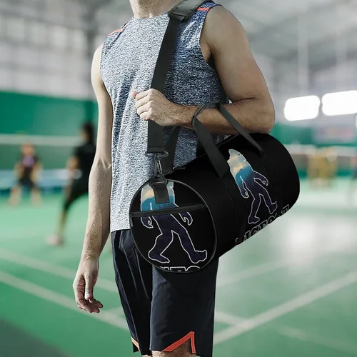 Vista 6 de Bigfoot - Bolsa deportiva para gimnasio, bolsa de viaje para entrenamiento, ligera, para mujeres y hombres, grande