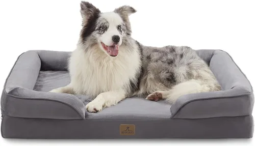 Vista 35 de Bedfolks - Cama ortopédica extra pequeña para perros, cama de sofá impermeable para perros pequeños y gatos, sofá de espuma en forma de huevo