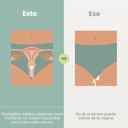 Vista 5 de Taza de Asistencia para la Concepción Frida Fertility, Mantiene el Esperma Cerca del Cuello Uterino, Apoyo Natural para el Embarazo