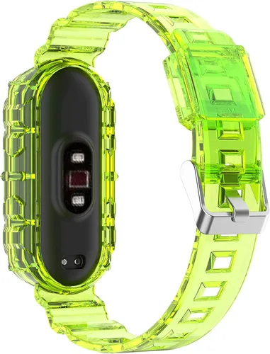 Vista 2 de Senter Correa de reloj de silicona suave Banda de repuesto para Xiaomi Mi Band 3 y Mi Band 4 Smart Watch
