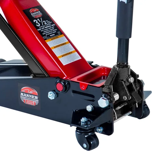 Vista 5 de Blackhawk b6350 Negro/rojo servicio rápido Lift Jack, 3.5 toneladas de capacidad