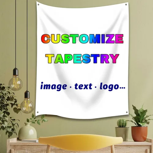 Vista 8 de AUBAO Tapiz personalizado/telón de fondo personalizado/tapices personalizados/tapices divertidos/tapiz decorativo (30 x 40 pulgadas)