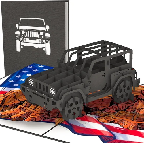 Vista 12 de PopLife Tarjeta desplegable 3D de ATV Quad Bike – Cumpleaños, Día del Padre, graduación, aniversario, jubilación, felicitaciones – Tarjeta