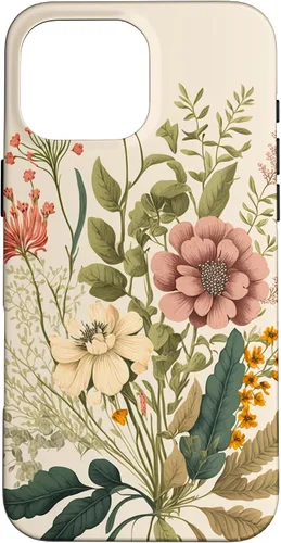 Vista 18 de Funda para iPhone 11 con diseño floral botánico vintage