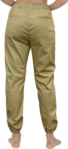 Vista 3 de Southpole Women's Casual Comfy Twill Jogger Pants, Stretchable
