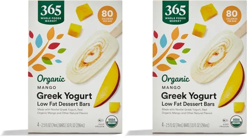 Vista 7 de 365 by Whole Foods Market, Barra de yogur griego, mango, orgánico, 10 onzas