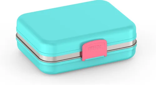 Vista 5 de THERMOS Kit de almuerzo para almacenamiento de alimentos Freestyle para niños, verde azulado