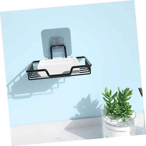 Vista 9 de SHOWERORO Caja de acero inoxidable Jabonera Estante de metal Estante de fregadero Soporte de esponja de acero inoxidable Estantería de acero
