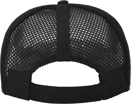 Vista 5 de FEICUI Men Mesh Trucker Baseball Cap Adjustable 6-Panel Hat Outdoor Sports Wear