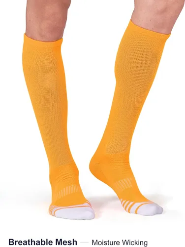 Vista 3 de FITRELL Paquete de 23 calcetines de béisbol y sóftbol para niños, jóvenes, hombres y mujeres, calcetines altos hasta la rodilla (varios colores)