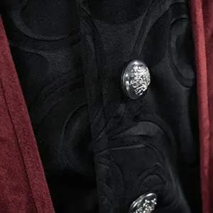 Vista 5 de Apocrypha Chaqueta gótica victoriana steampunk para hombre, estilo steampunk