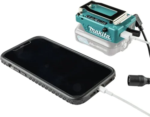 Vista 5 de Makita Fuente de alimentación TD00000110 12V max CXT con puerto USB