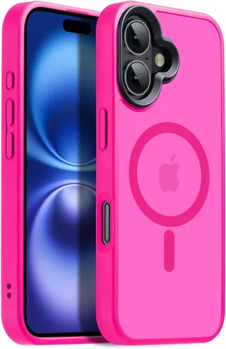 Vista 85 de Funda magnética para iPhone Air con protector de lente de cámara, protección grado militar de 10 pies, compatible con funda MagSafe Slim para iPhone