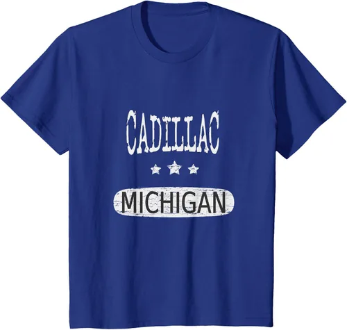 Vista 59 de Vintage Cadillac Michigan Camiseta