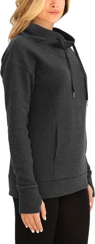 Vista 2 de Kirkland Sudadera con cuello alto falso para mujer