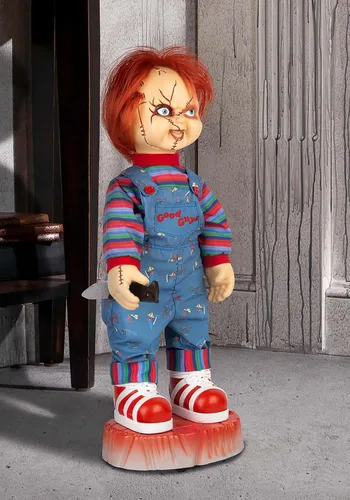 Vista 2 de Gemmy Chucky animado de tamaño real