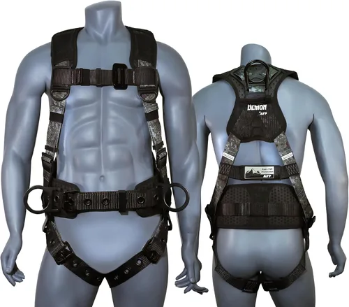 Vista 11 de AFP Demon Fall Protection Comfortable Safety Harness (OSHA/ANSI PPE)