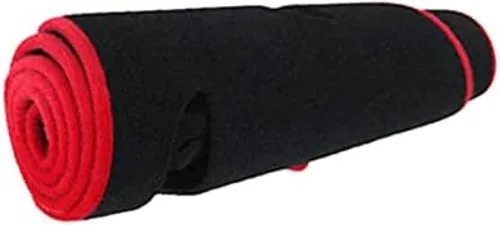 Vista 2 de KAYJAE Tapete para cubierta de salpicadero de automóvil, para Kia Forte Cerato K3 2019 2020, RHD borde rojo antideslizante, cubierta de salpicadero