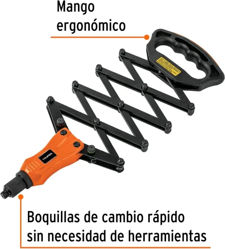 Vista 2 de TRUPER Remachadora plegable RE-AC